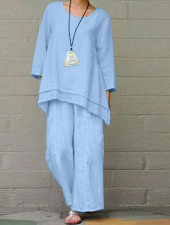 Angelika - Bluse mit Hose