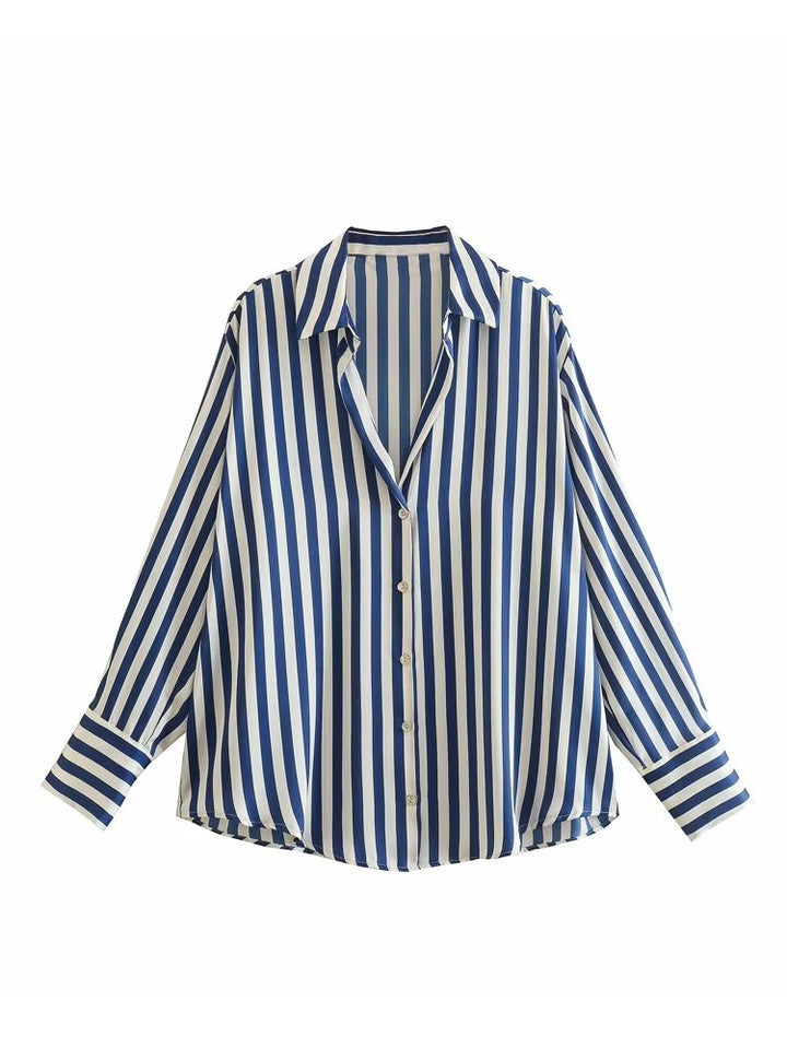 Bettina - Satinbluse