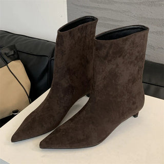 Wilma - Stiefeletten in Wildlederoptik