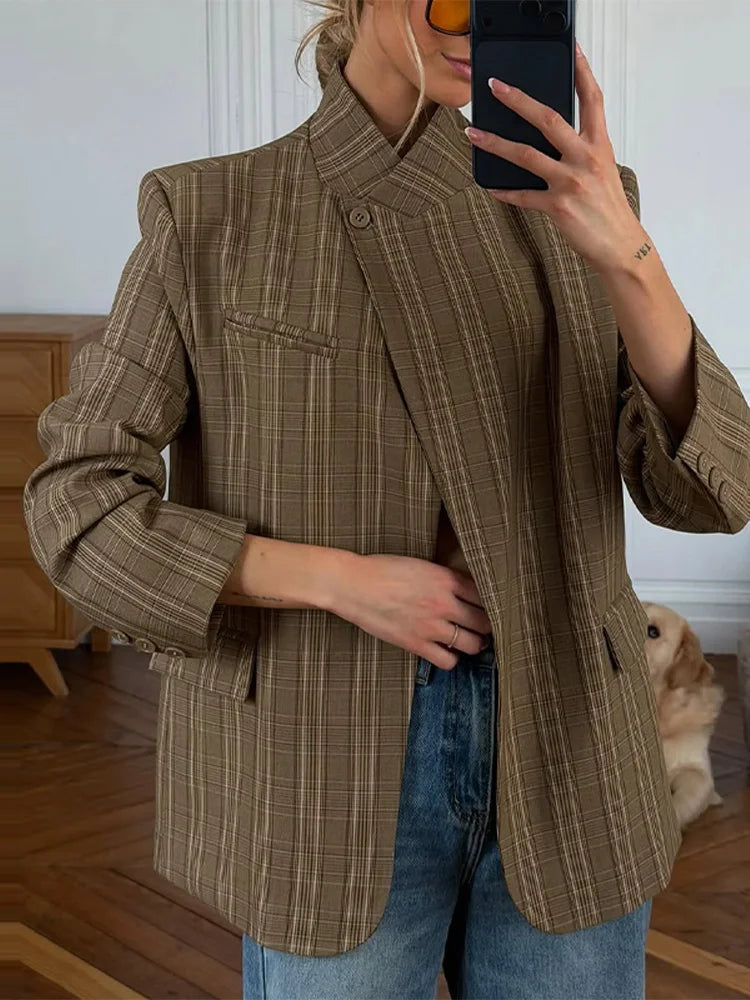 Claudia - Karo-Blazer