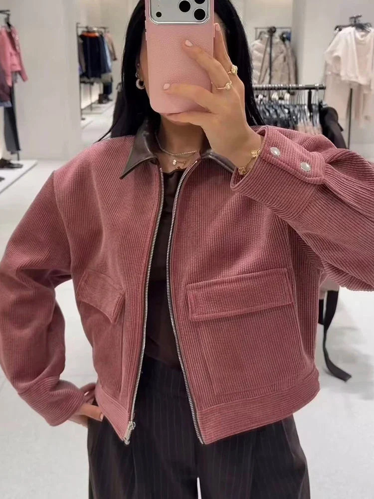 Annika - Kunstlederjacke