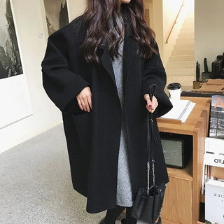 Valerie - Oversized Wollmantel