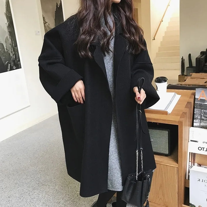 Valerie - Oversized Wollmantel