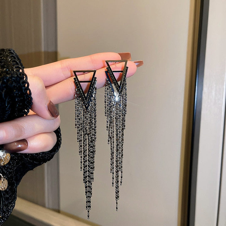 Ute - Strass-Ohrringe