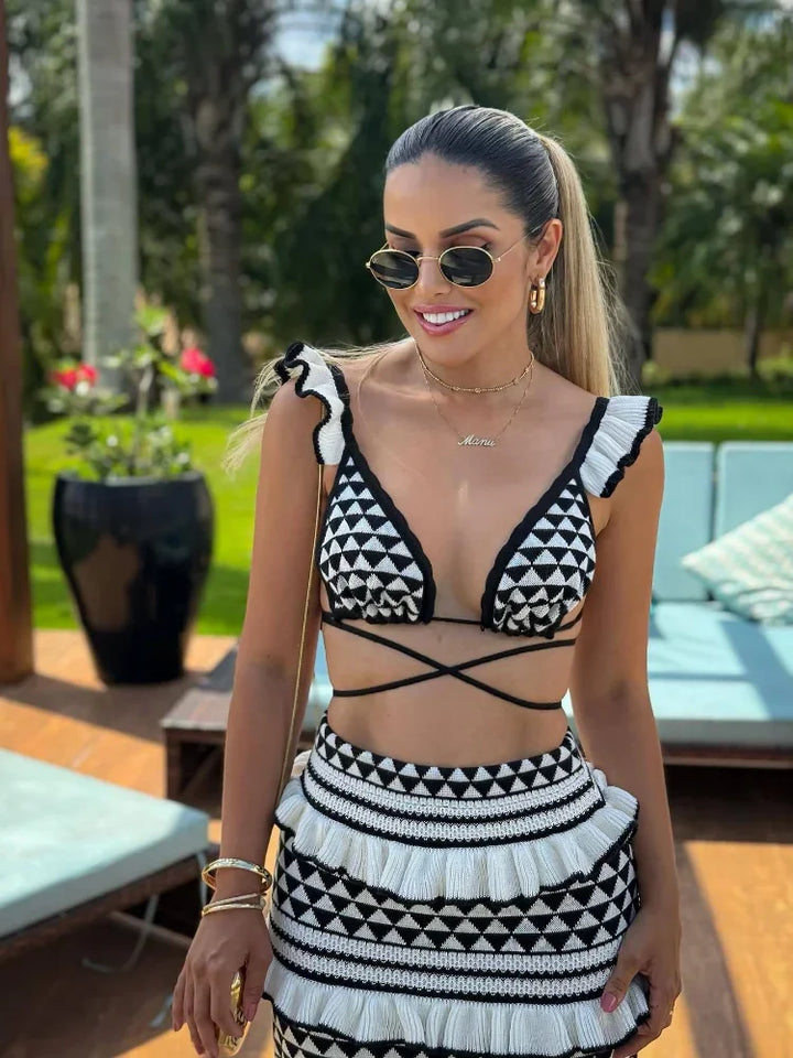 Alina - Set mit langem Rock