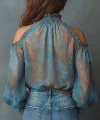 Lene - Chiffonbluse