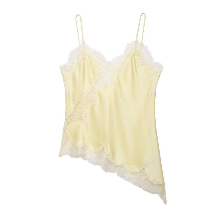Fritzi - Satin-Spitzen-Top