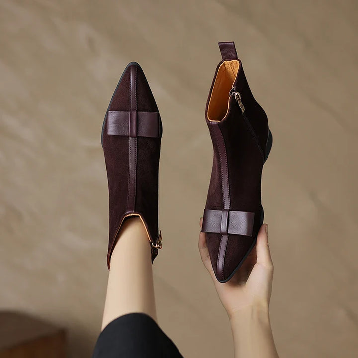 Nadine - Lederstiefeletten