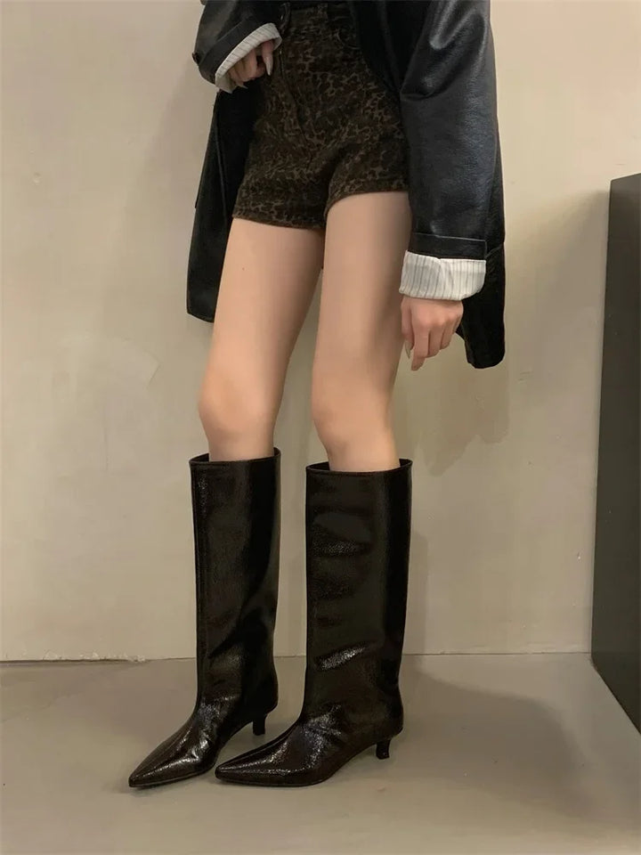 Sandy - Kniehohe Stiefel