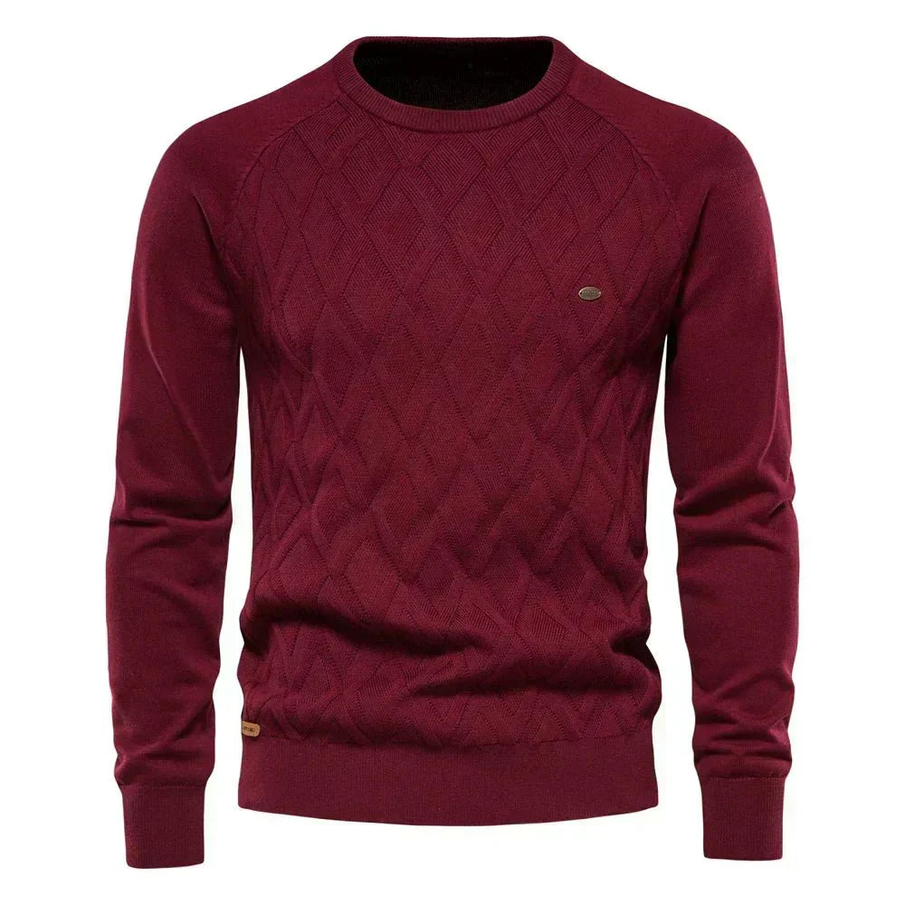 Werner - Pullover mit Rautenmuster