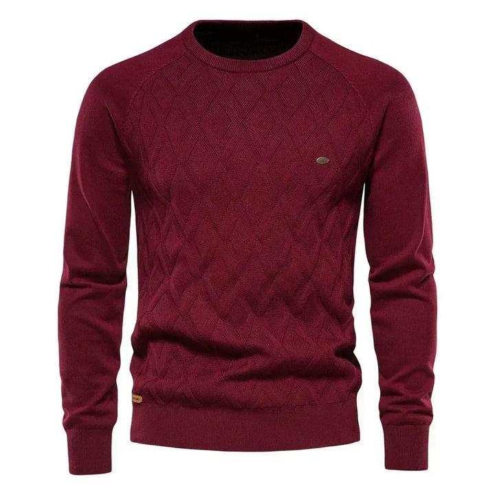 Werner - Pullover mit Rautenmuster