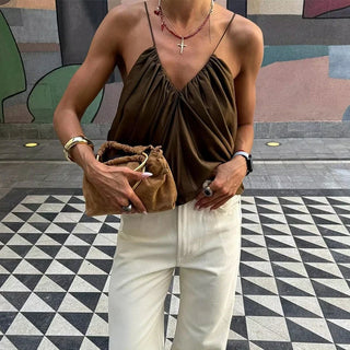 Regina - Satin-Top