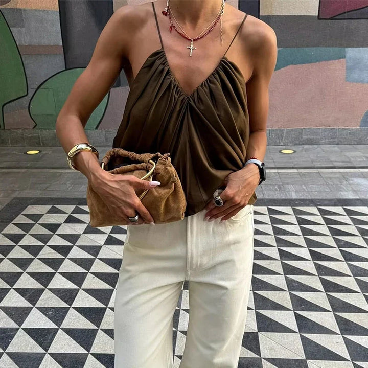 Regina - Satin-Top