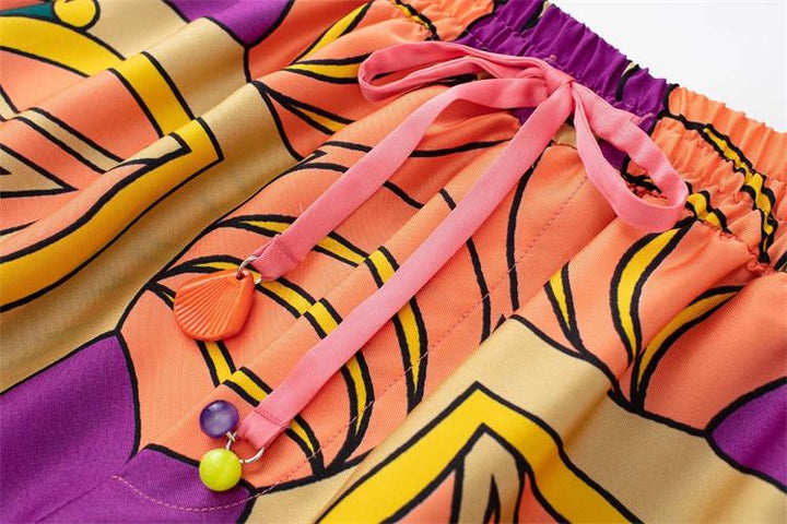 Nora - Viskose-Set mit weiter Hose