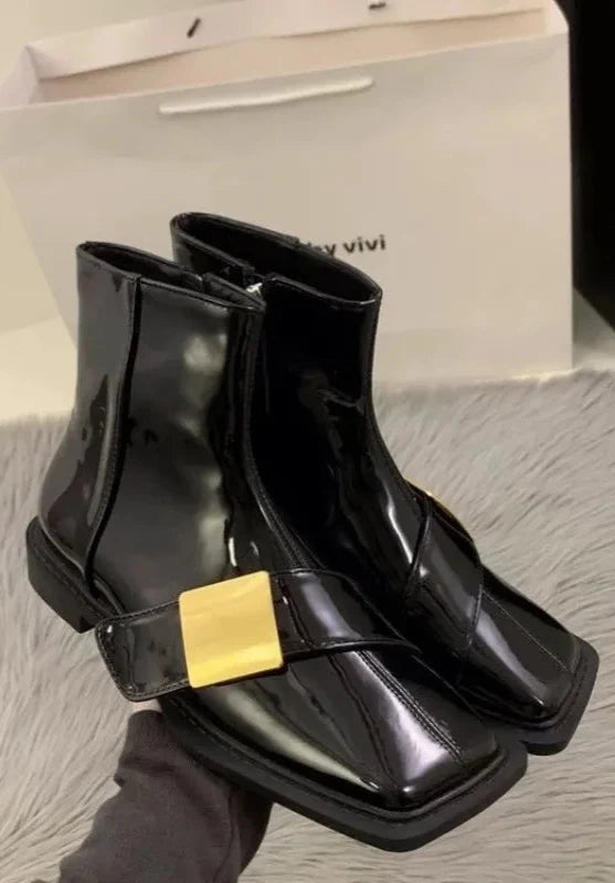 Eileen - Stiefeletten mit eckiger Spitze