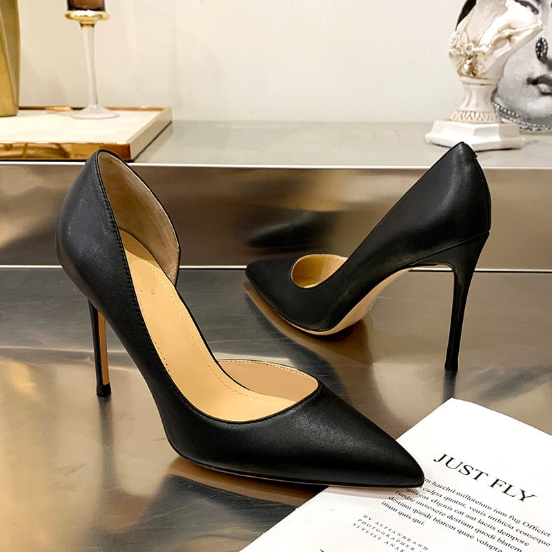 Ines - Spitze High Heels