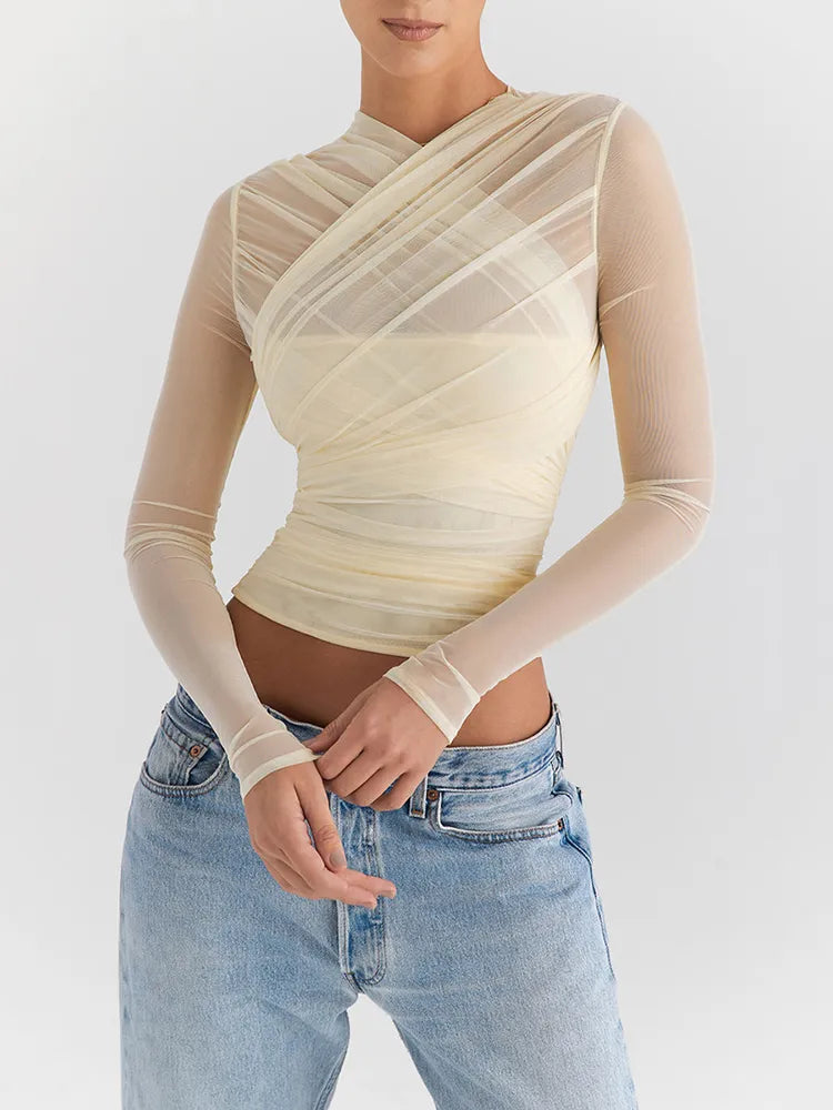 Elke - Figurbetontes Top