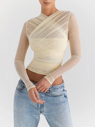 Elke - Figurbetontes Top