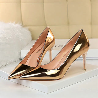 Natalie - Glitzer-Pumps