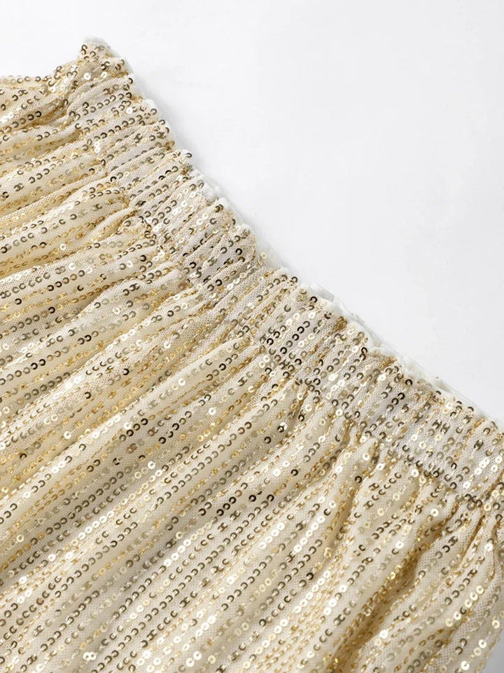 Lea - Paillettenset mit weiter Hose