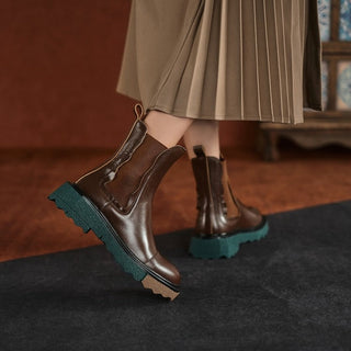Tina - Wadenhohe Lederstiefel