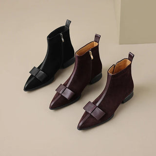 Nadine - Lederstiefeletten