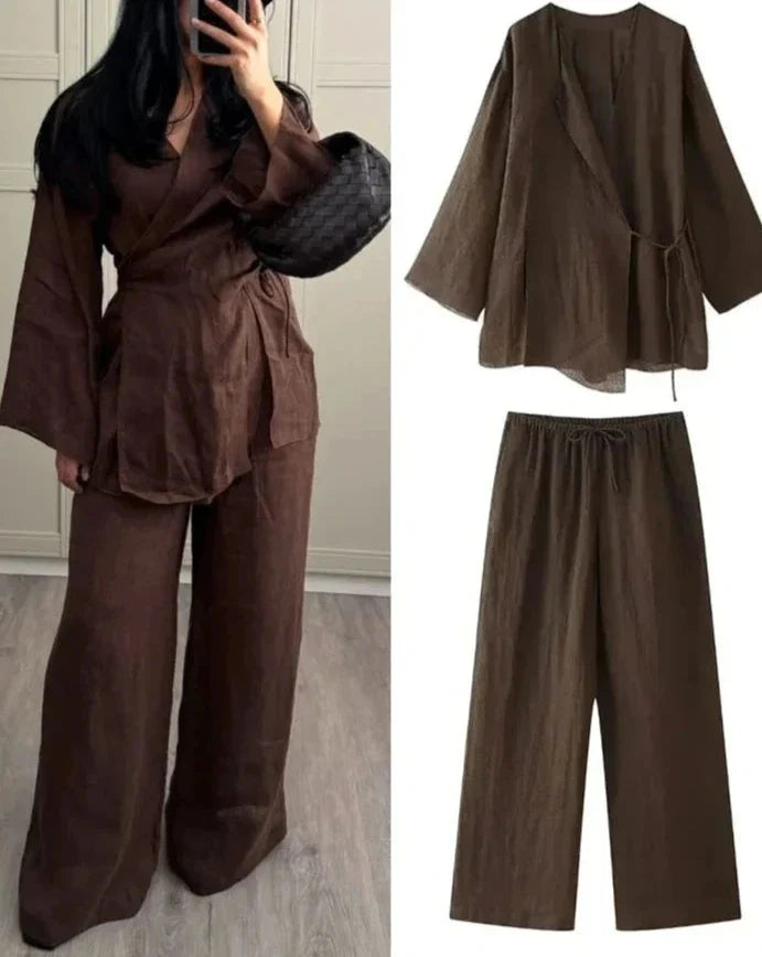 Luisa - Leinenset mit weiter Hose