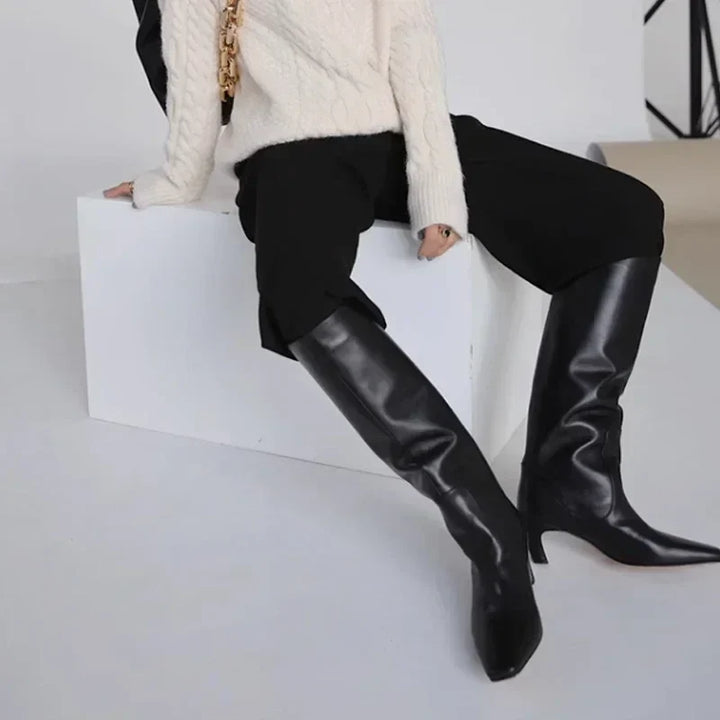 Ursula - Lederstiefel