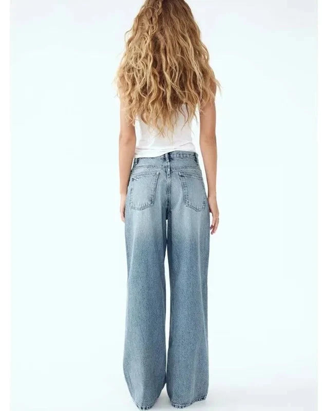 Angelika - Wide Leg Jeans