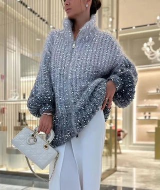 Sina - Paillettenpullover