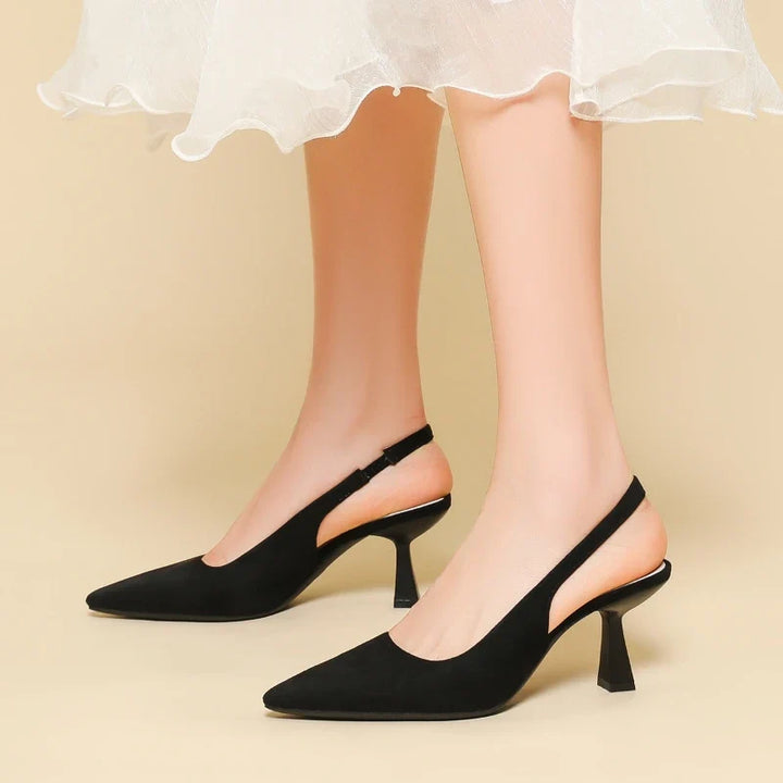 Insa - Slingpumps in Wildlederoptik