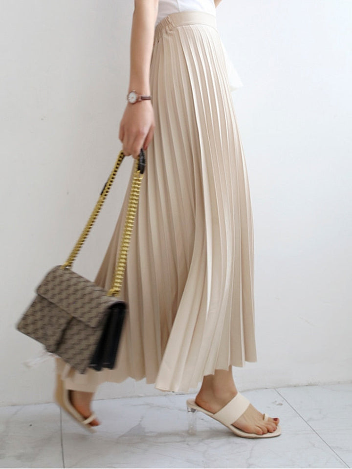 Bettina - Satin-Midirock