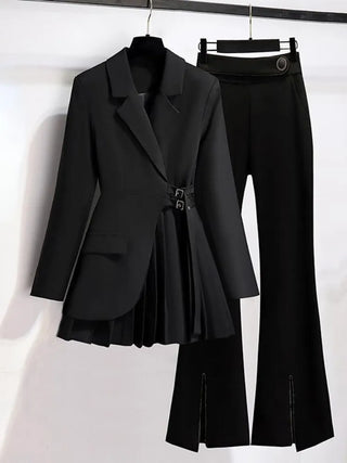 Marie - Blazer mit Bundfaltenhose