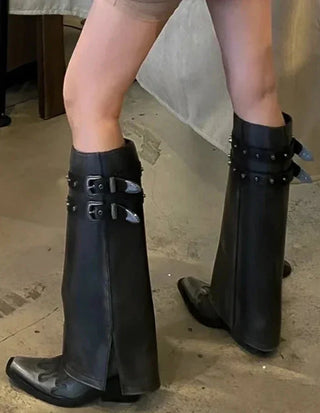 Doris - Kniehohe Stiefel
