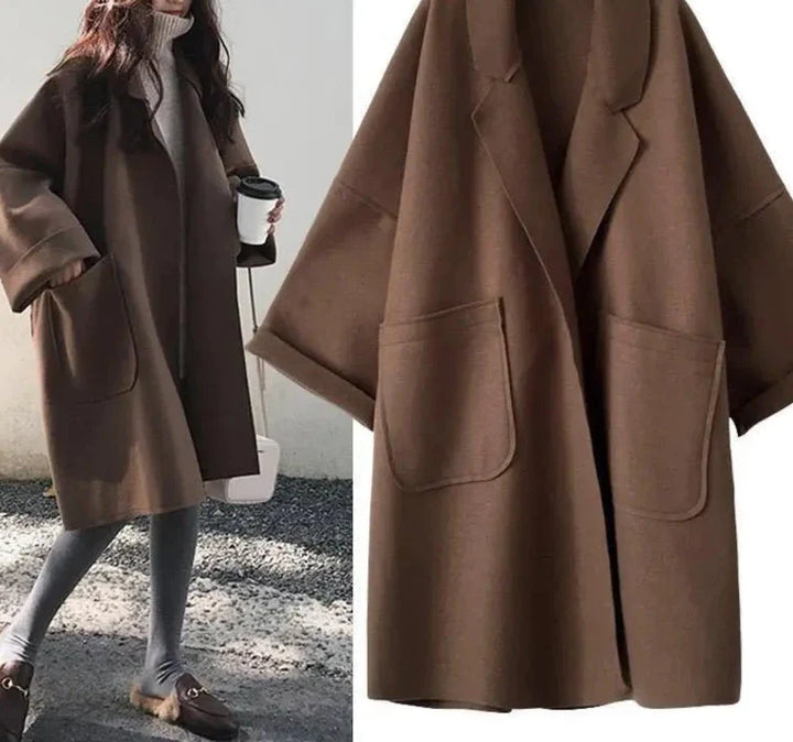 Valerie - Oversized Wollmantel