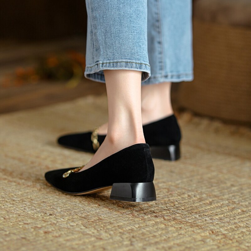 Lene - Lederslipper