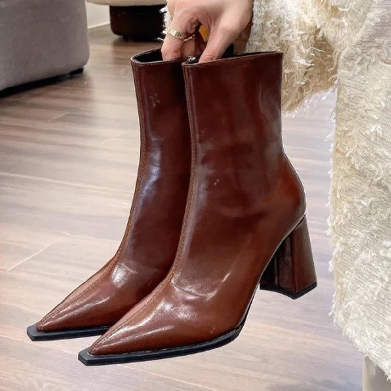 Christa - Pumps mit Blockabsatz