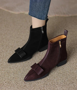 Nadine - Lederstiefeletten