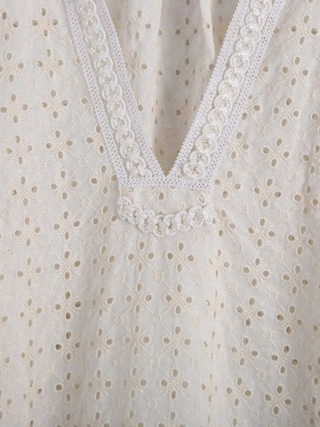 Viktoria - Baumwollset mit Spitze