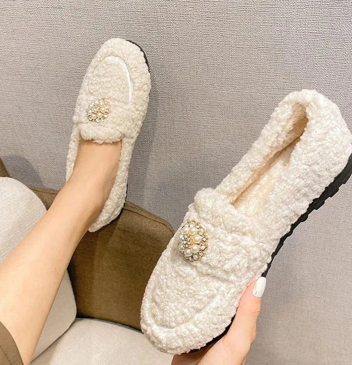 Bianca - Lammfell-Loafer