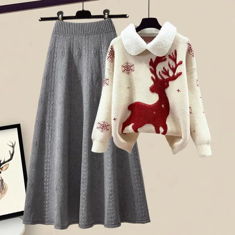 Amalia - Set mit Winterprint