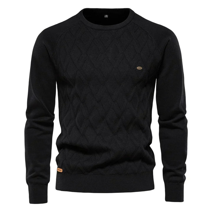 Werner - Pullover mit Rautenmuster