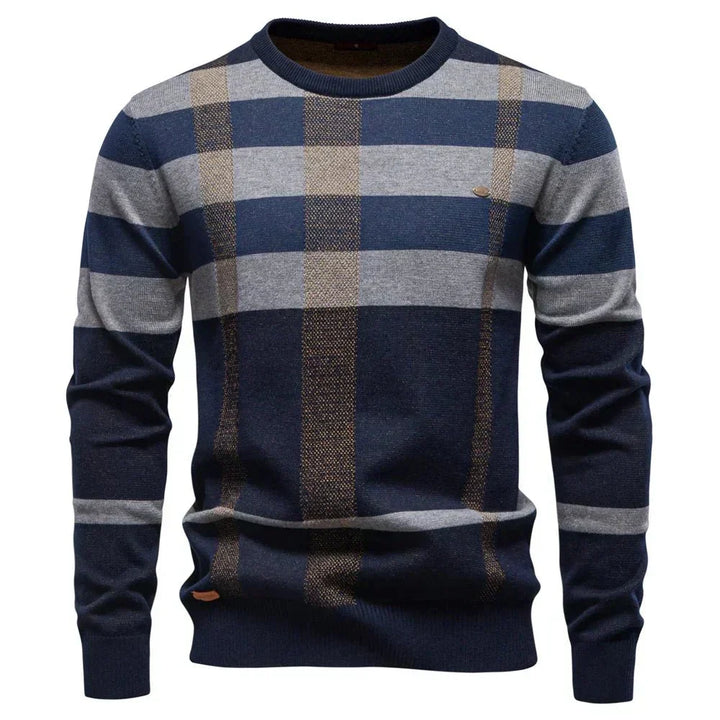 Konrad - Pullover mit Rautenmuster