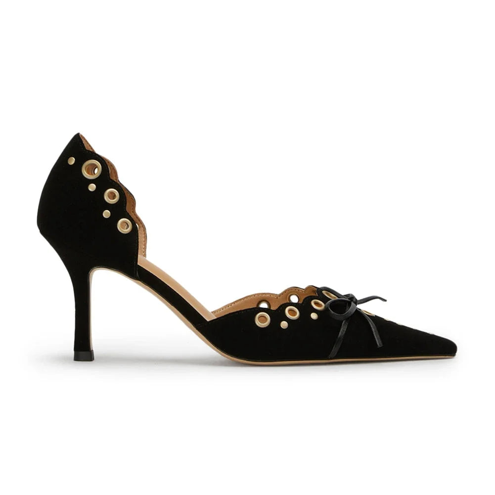 Tomke - High Heels in Wildlederoptik