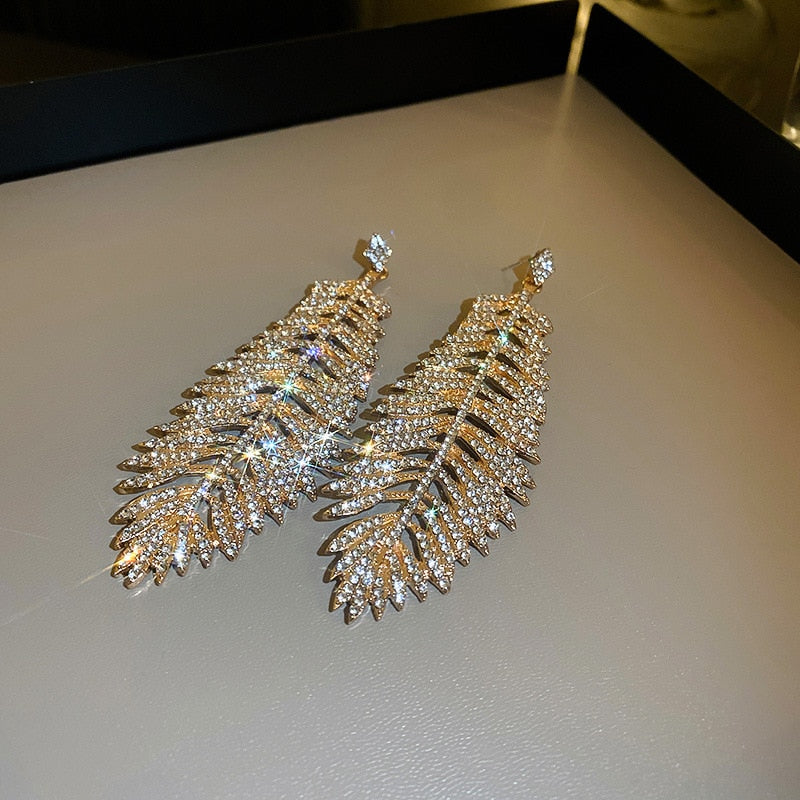 Ute - Strass-Ohrringe