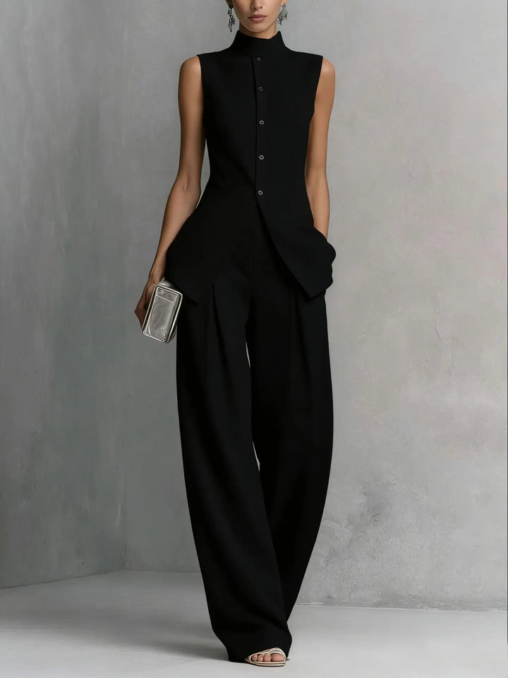 Helena - Baumwollset mit High-Waist-Hose