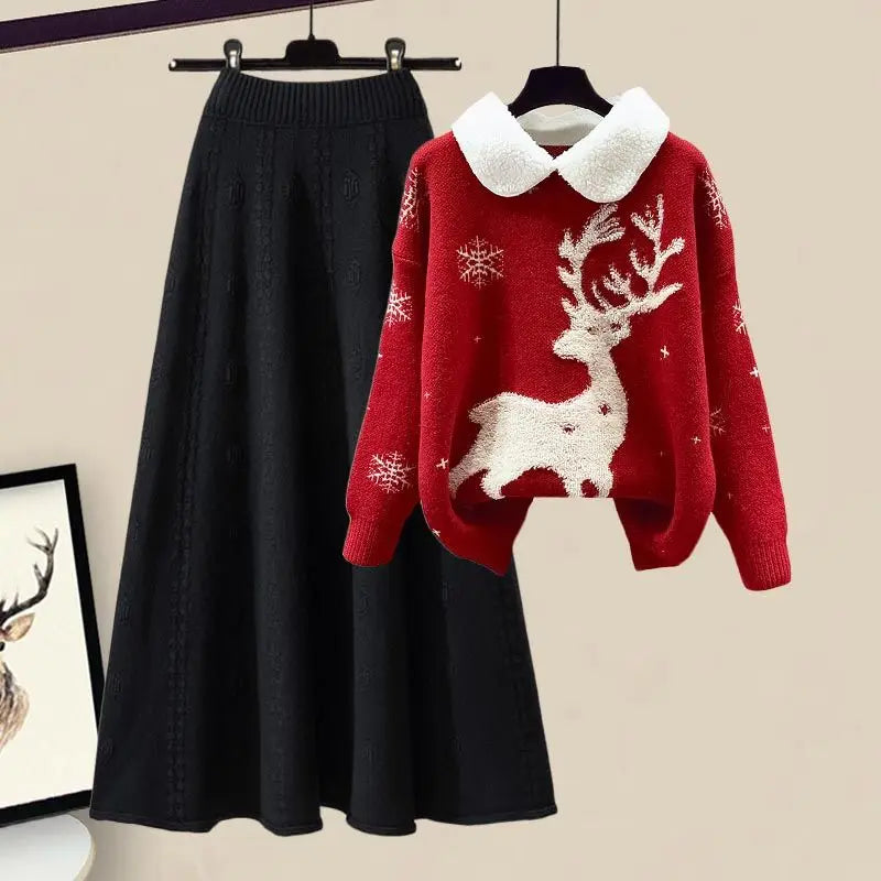 Amalia - Set mit Winterprint