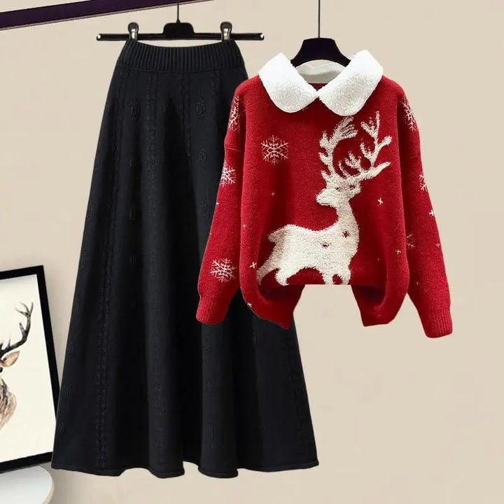 Amalia - Set mit Winterprint