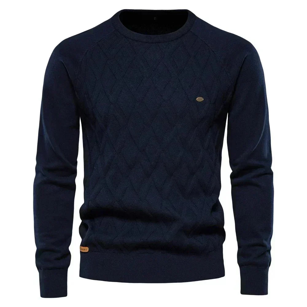 Werner - Pullover mit Rautenmuster