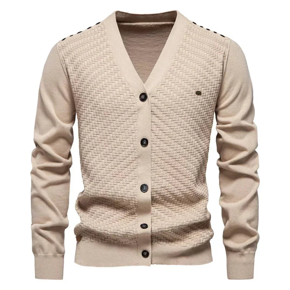 Walter - Cardigan mit V-Ausschnitt